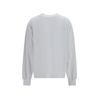 Ganni White Cotton Sportswear