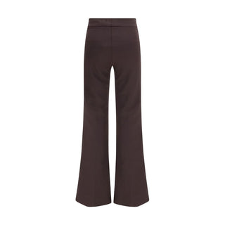 Avenue Montaigne Brown Polyamide Casual Pants