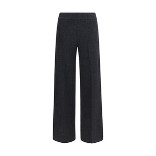 Avenue Montaigne Gray Cotton Casual Pants