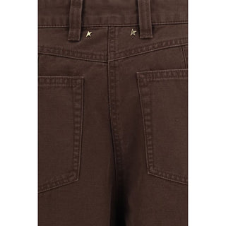 Golden Goose Brown Cotton Cargo Pants