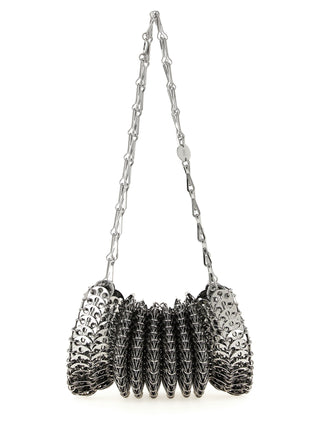 Paco Rabanne Silver Stainless Steel Shoulder Bag