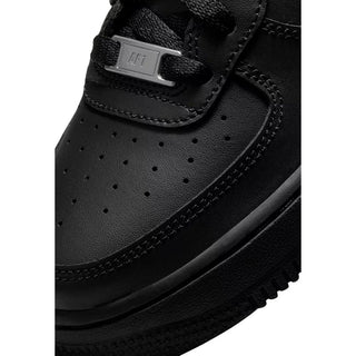 Nike Black Leather Low Top Sneakers