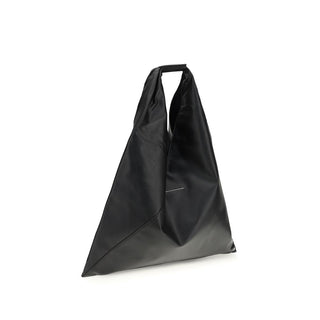 MM6 Black Polyethylene Handbag