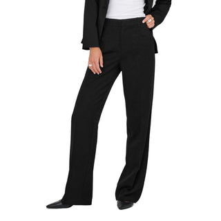 Only Black Polyester Dress Pants