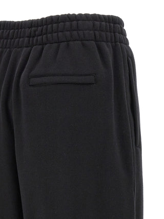 T BY ALEXANDER WANG Black Cotton Joggers (Workout Pants)