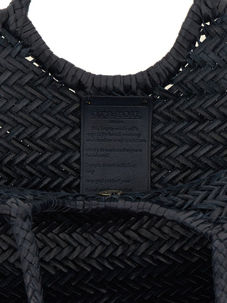Dragon Diffusion Blue Cowhide Shoulder Bag