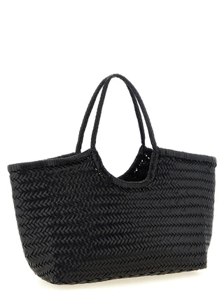 Dragon Diffusion Black Cowhide Shoulder Bag