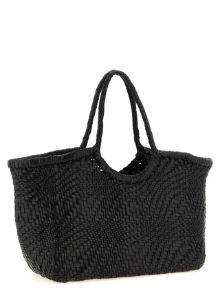 Dragon Diffusion Black Calfskin Shoulder Bag
