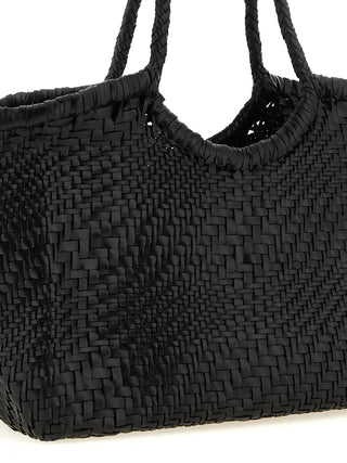 Dragon Diffusion Black Calfskin Shoulder Bag