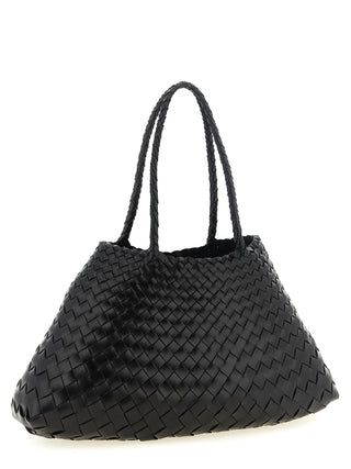 Dragon Diffusion Black Calfskin Shoulder Bag
