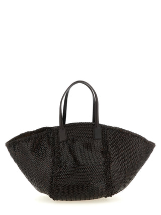 Dragon Diffusion Brown Calfskin Tote Bag