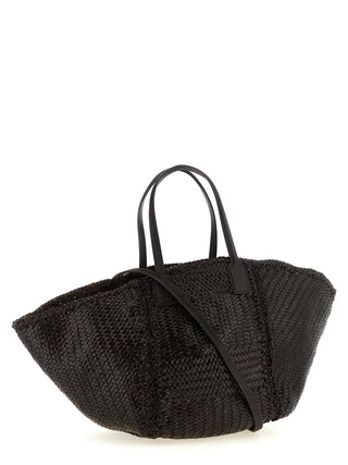 Dragon Diffusion Brown Calfskin Tote Bag
