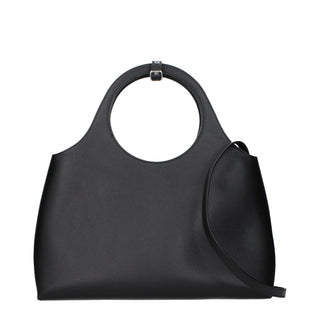 Courrèges Black Leather Handbag