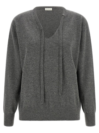 Dries Van Noten Gray Cashmere Cardigan