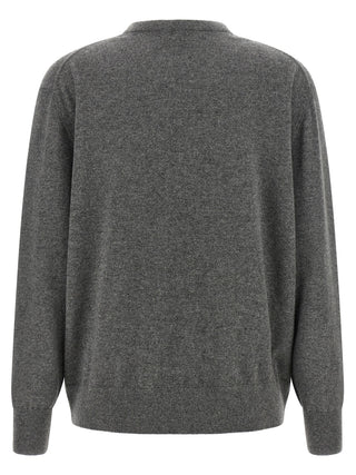 Dries Van Noten Gray Cashmere Cardigan