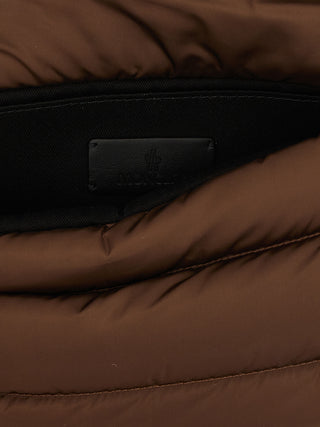 Moncler Brown Polyamide Shoulder Bag