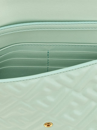 Fendi Bicolor Lamb Leather Cardholder