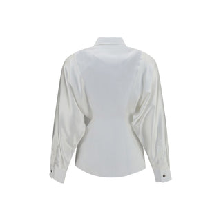 Versace White Cotton Dress Shirt