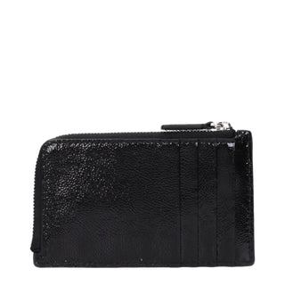 Courrèges Black Leather Wallet