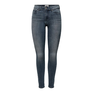 Only Blue Cotton Skinny Jeans