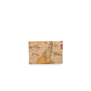 Alviero Martini Prima Classe Beige Polyester Clutch Bag