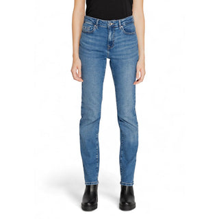 Only Blue Cotton Skinny Jeans