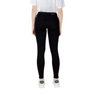 Armani Exchange Black Cotton Skinny Jeans