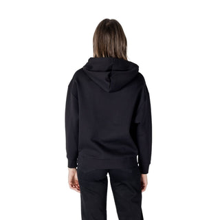 Armani Exchange Black Cotton Hoodie