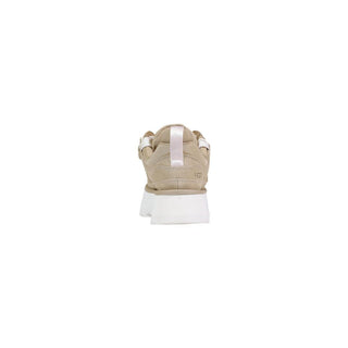 UGG Beige Leather Ankle Boots