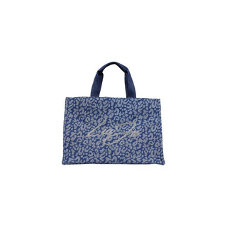 Liu Jo Blue Cotton Handbag