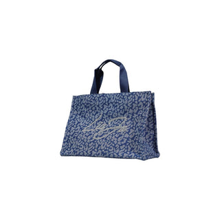 Liu Jo Blue Cotton Handbag