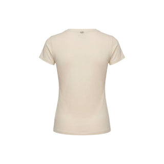 Liu Jo Beige Cotton T-Shirt