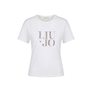 Liu Jo White Cotton T-Shirt