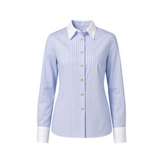 Morgan De Toi Blue Polyester Blouse