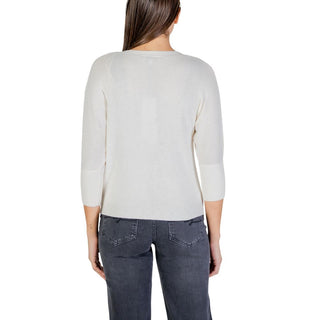 Morgan De Toi Beige Polyester Cardigan