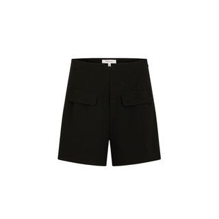 Morgan De Toi Black Recycled Polyester Shorts