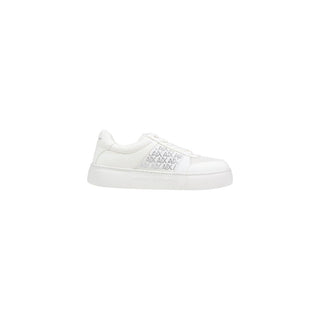 Armani Exchange White Polyamide Athletic Sneakers
