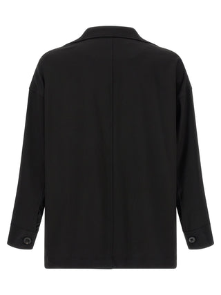 Y-3 Black Wool Blazer