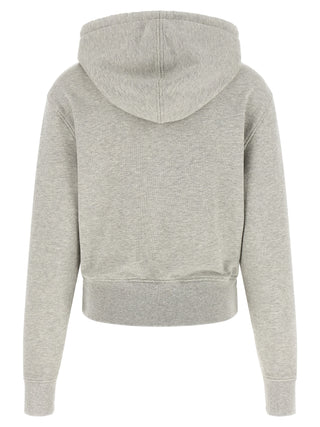 Ami Paris Gray Cotton Sweatshirt