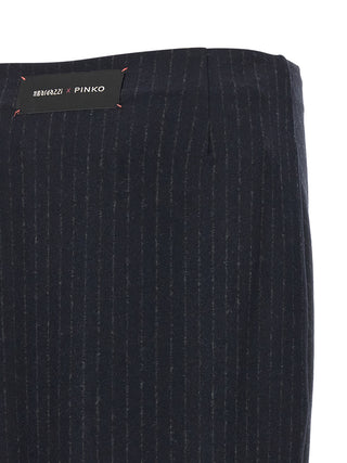 PINKO Blue Polyester Mini Skirt