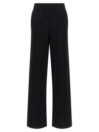 Max Mara Black Wool Casual Pants