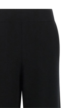 Max Mara Black Wool Casual Pants