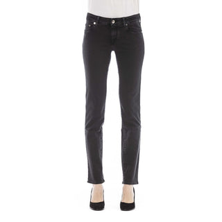 Jacob Cohen Black Cotton Women Jeans