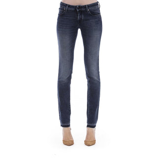 Jacob Cohen Blue Cotton Women Jeans