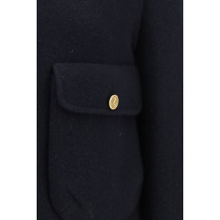 Thom Browne Blue Wool Oves Aries Full-Length Jacket