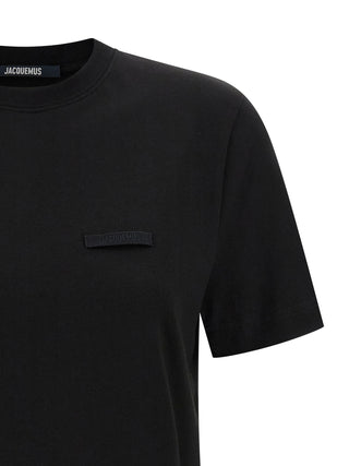 Jacquemus Black Cotton T-Shirt