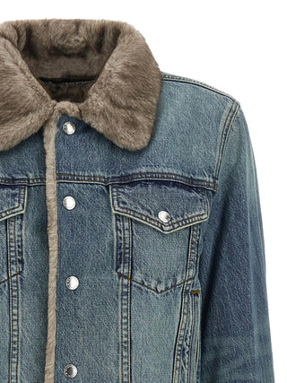 DENIM X ALEXANDER WANG Blue Cotton Denim Jacket