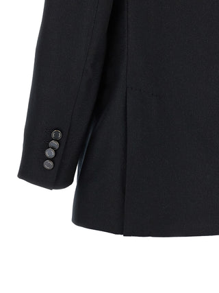 Peserico Black Virgin Wool Blazer