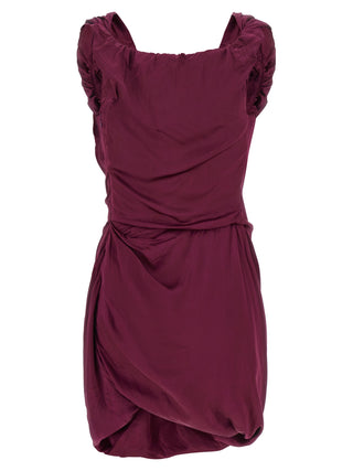 Vivienne Westwood Bordeaux Viscose Short Dress