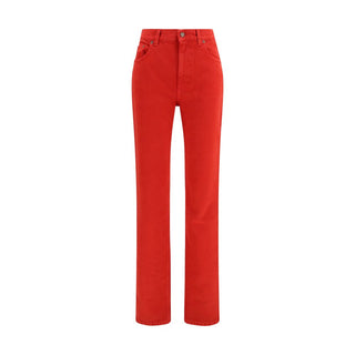 Chloé Red Cotton Pants